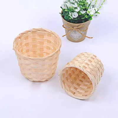 Садовый цветочный горшок из бамбука — для хранение — фото 3