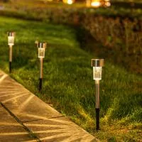 Солнечные уличные фонари для сада — для декор — фото 2