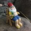 Садовое украшение Санта из смолы для вашего участка — для декор