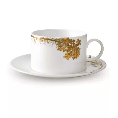 Чашка чайная с блюдцем Wedgwood Вера Ванг Сад 200 мл — для участок