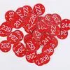 50 шт. Нумерованные этикетки-знаки Пчелиные бирки Маркировка ульев Пчеловодческий — для участок — фото 5