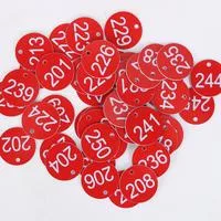 50 шт. Нумерованные этикетки-знаки Пчелиные бирки Маркировка ульев Пчеловодческий — для участок — фото 6