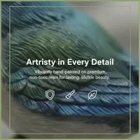 4 шт. Мини-фигурка птицы Модель Мультяшные смоляные поделки DIY Фигурки для растений — для декор — фото 2