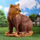 Садовая фигура из гипса «Медведь большой» — для огород — фото 8