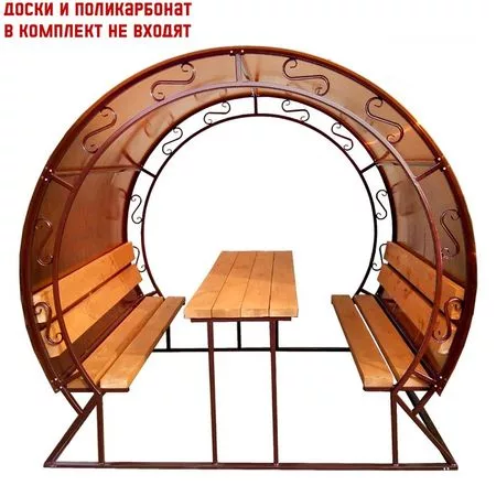 Беседка для дачи «Посиделка» — для теплица — фото 3