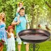 Уличная поилка для птиц Просторная железная — для огород