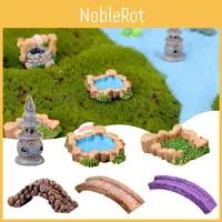 Очаровательный Сад Сделай Сам Сказочный Миниатюрный Водяной Колодец Мост Маяк Микро — для участок — фото 2