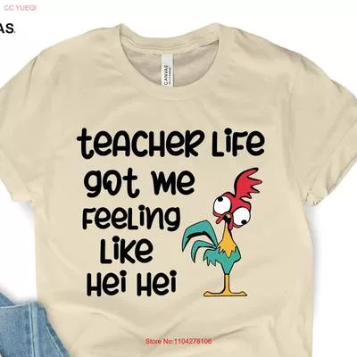 Футболка для учителя Back to School Милая курица для учителей Детский сад винтажная — для участок — фото 3