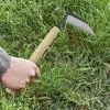 Японский серп для прополки Деревянная ручка Удаление сорняков Композитное стальное — для инструмент