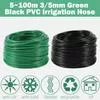 5~100 м 3/5 мм Зеленый/Черный шланг для полива 1/8 дюйма Пустая распределительная — для полив