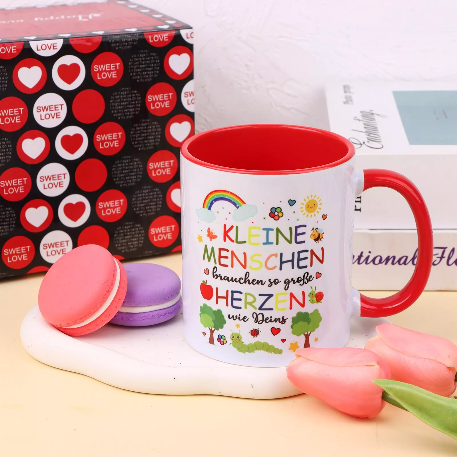 1 StüCke Bedruckte Tasse Kaffeetasse Erzieherin — фото 5
