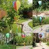 Воздушный шар с горячим воздухом Wind Spinner Rainbow Hanging Wind Twister Уличная — для участок