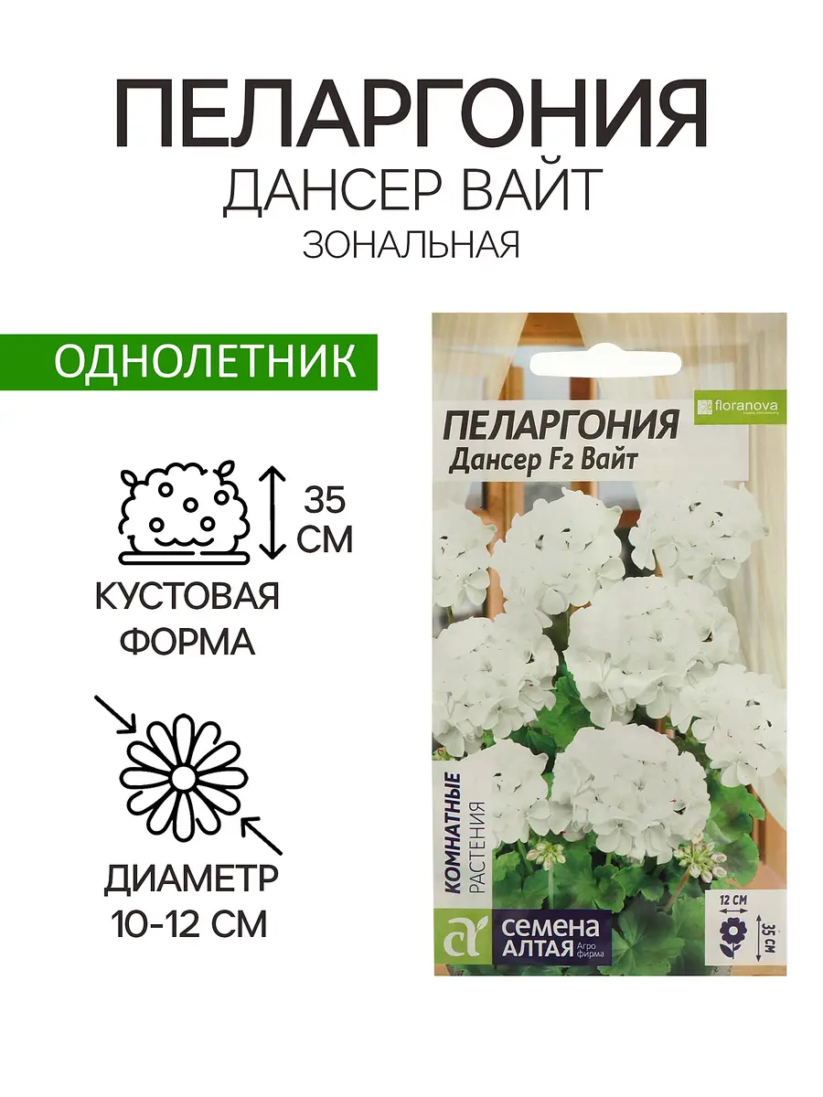 Семена цветов пеларгония — для огород