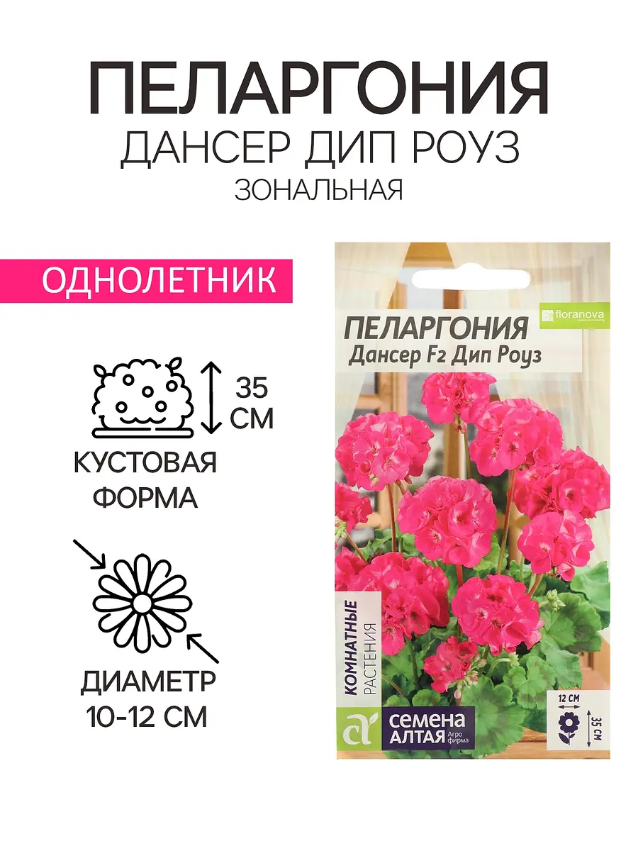 Семена цветов пеларгония — для огород