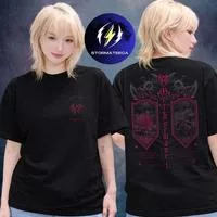 Sleep Token x Merch Jungle Гефсиманский Сад Двусторонняя Унисекс Футболка L — для участок — фото 2