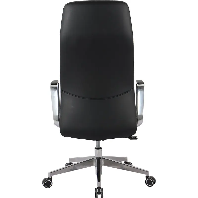 Кресло для руководителя Комус Мебель (Easy Chair) 505 черное (натуральная кожа — фото 7