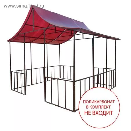 Беседка для дачи «Лотос» — для теплица