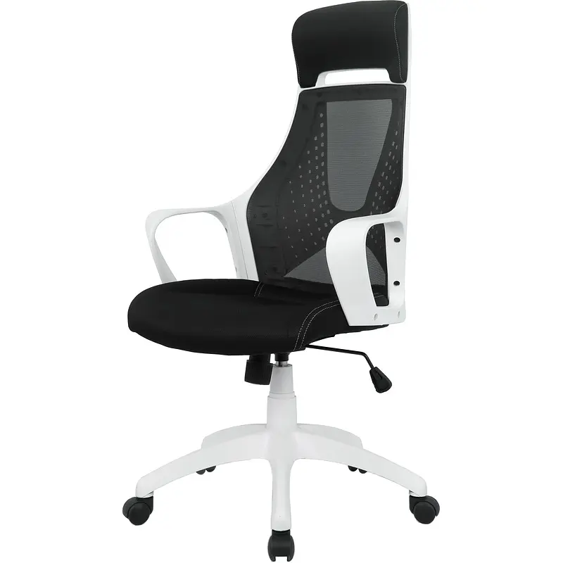 Кресло для руководителя Комус Мебель (Easy Chair) 578 черное (ткань/сетка — для хранение