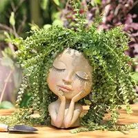 Цветочный горшок для лица — для декор — фото 2