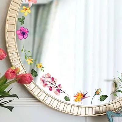 Цветы Наклейки на Стену DIY Съемное Искусство на — для участок — фото 3