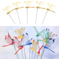 имитация бабочки 5PCS Butterfly разноцветный — для участок — фото 2