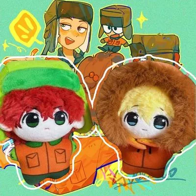 Плюшевая кукла Кенни Карр из игры Фермерский сад 10 см Игровой Аниме Тело — для участок — фото 3
