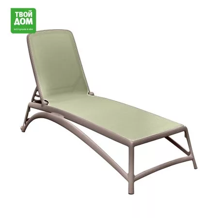 Шезлонг Nardi Atlantico Tortoro Agave — для отдых