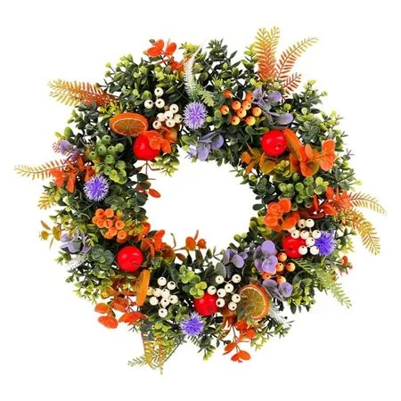 Искусственный летний венок Весенний — для участок
