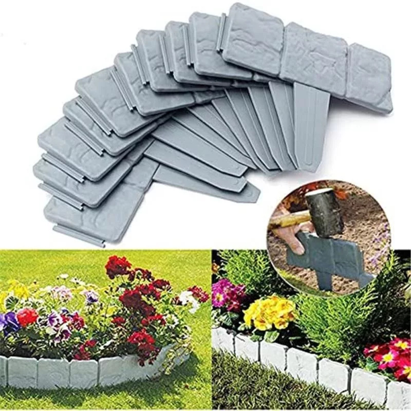 декоративная граница 10pcs/Pack (Gray) — для участок — фото 4