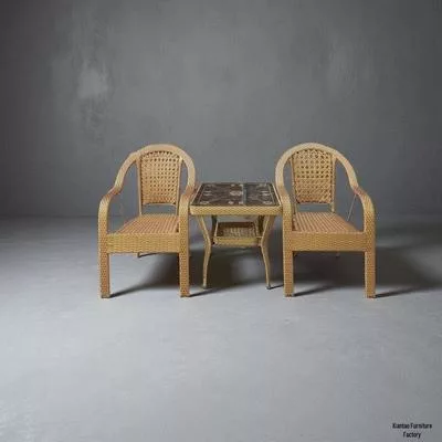 Садовый комплект мебели из ротанга — для участок — фото 3