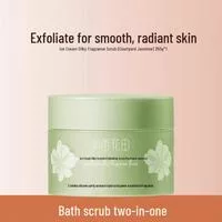 Ban Ma Hua Tian Ice Cream Exfoliating Body Scrub садовый жасмин 250г — для участок — фото 2