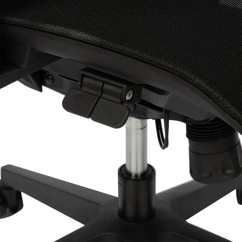 Кресло для руководителя Комус Мебель (Easy Chair) 601 серое/черное (сетка — фото 3