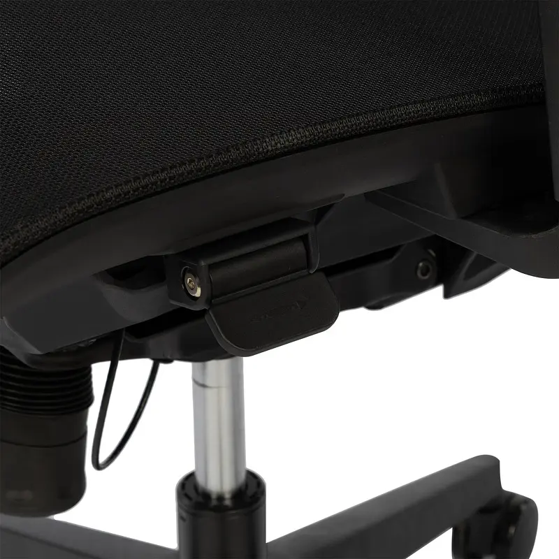 Кресло для руководителя Комус Мебель (Easy Chair) 601 серое/черное (сетка — фото 4