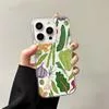 Магнитный чехол с ручной росписью «Сад еды» для Samsung Galaxy S26 S25 Edge S24 — для участок
