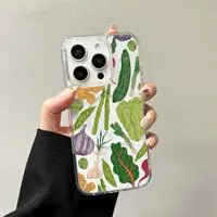 Магнитный чехол с ручной росписью «Сад еды» для Samsung Galaxy S26 S25 Edge S24 — для участок — фото 2