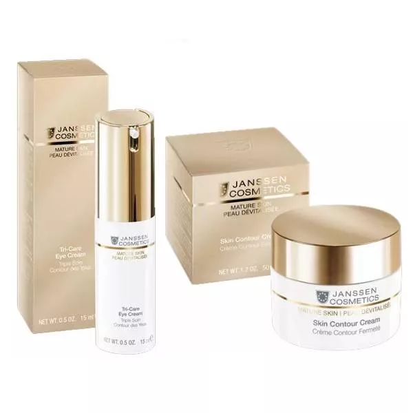 Janssen Cosmetics Набор "Лифтинг-эффект": крем 50 мл + крем для контура глаз 15