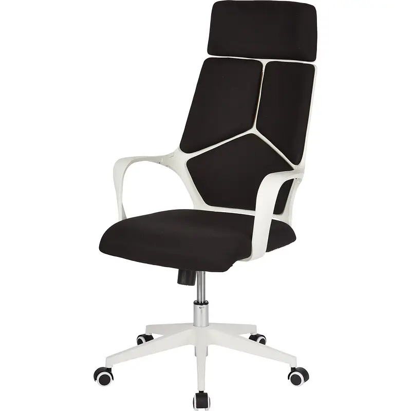 Кресло для руководителя Комус Мебель (Easy Chair) 680 черное (ткань — фото 2