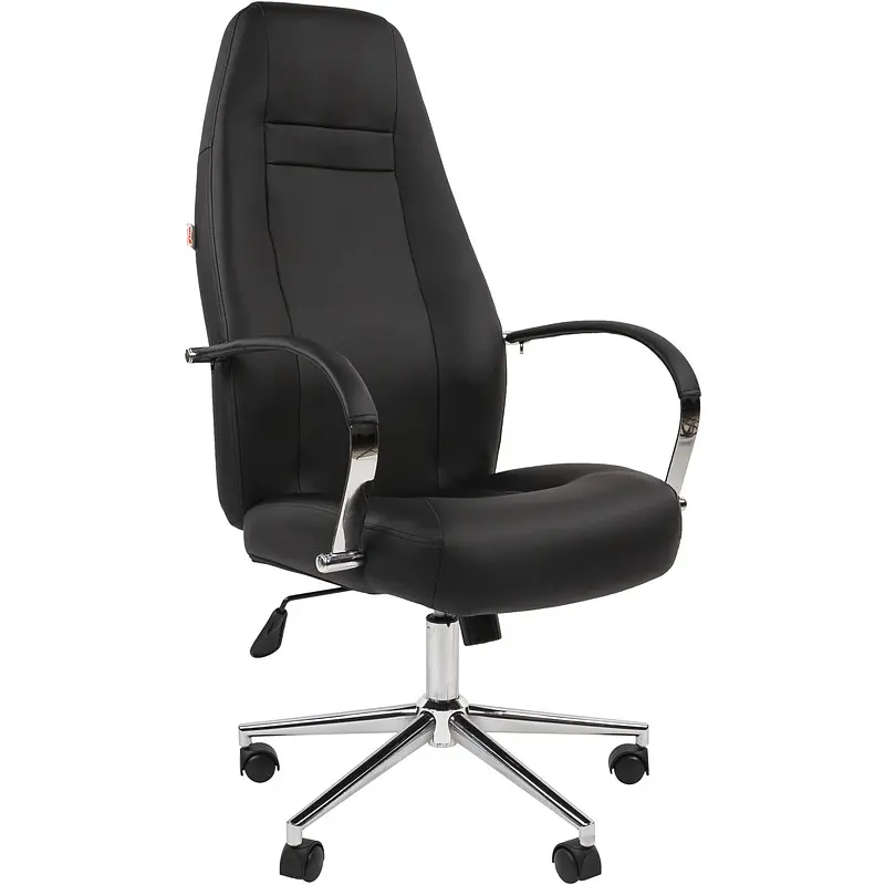 Кресло для руководителя Комус Мебель Easy Chair 555 черное (экокожа — для хранение