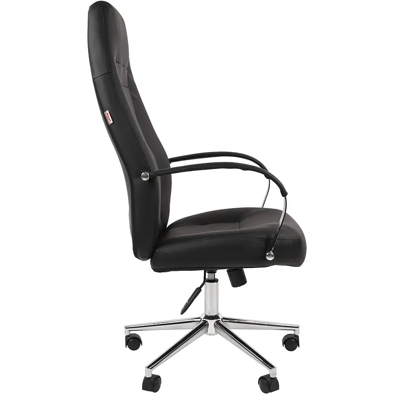 Кресло для руководителя Комус Мебель Easy Chair 555 черное (экокожа — для хранение — фото 3