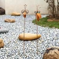 Садовый кол «Птица с большим клювом» — для участок — фото 2