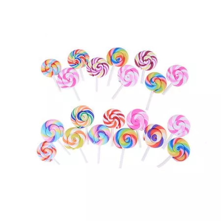 5 шт. Садовый декор Леденец Фея Орнамент Миниатюрная Фигурка Кукла Кукольный домик — для декор