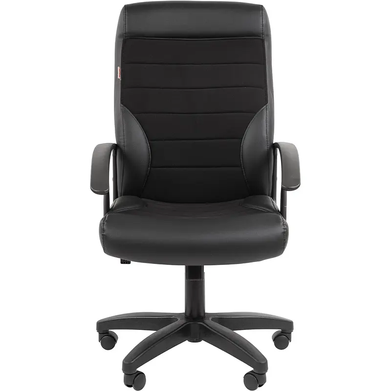 Кресло для руководителя Комус Мебель Easy Chair 639 черное (экокожа/ткань — для хранение — фото 2