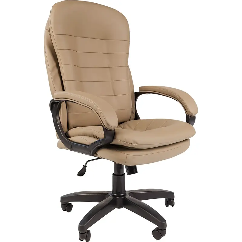 Кресло для руководителя Комус Мебель Easy Chair 515 бежевое (экокожа — для хранение