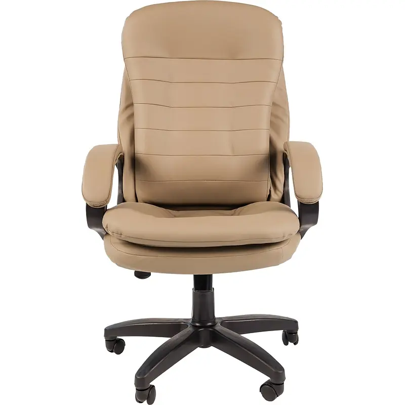 Кресло для руководителя Комус Мебель Easy Chair 515 бежевое (экокожа — для хранение — фото 2