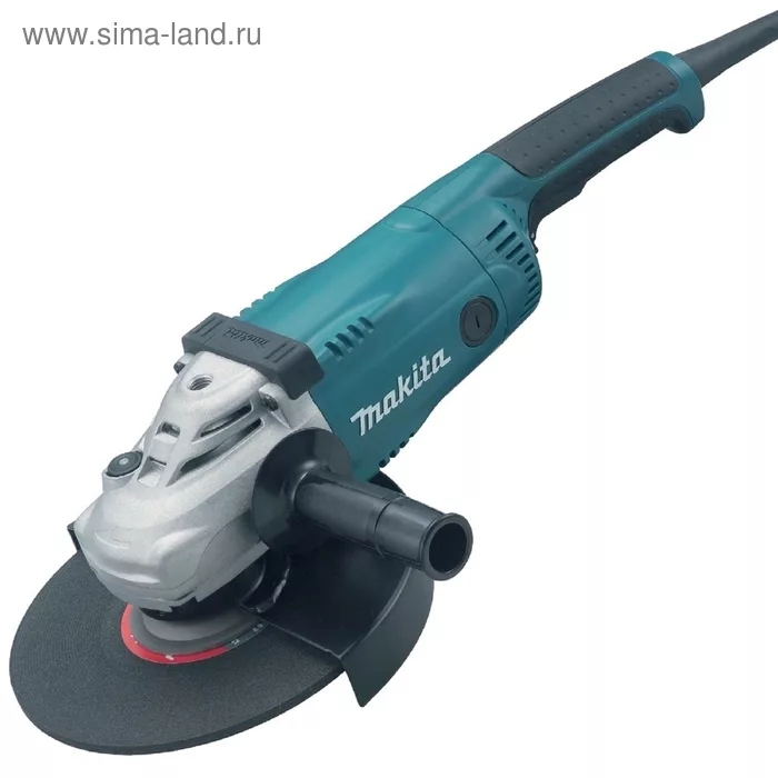 Углошлифовальная машина Makita GA9020SF 2200 Вт 6600 об/мин рез.шпин.:M14 d=230 — фото 2
