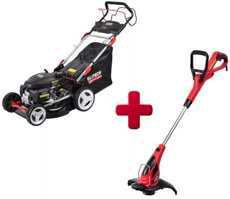 ELITECH GL 2346CS + ТЭ 045Н (газонокосилка — для инструмент