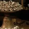 20 шт. Готические скульптуры черепов Коллекционная Хэллоуинская декорация Скелетная — для декор — фото 9