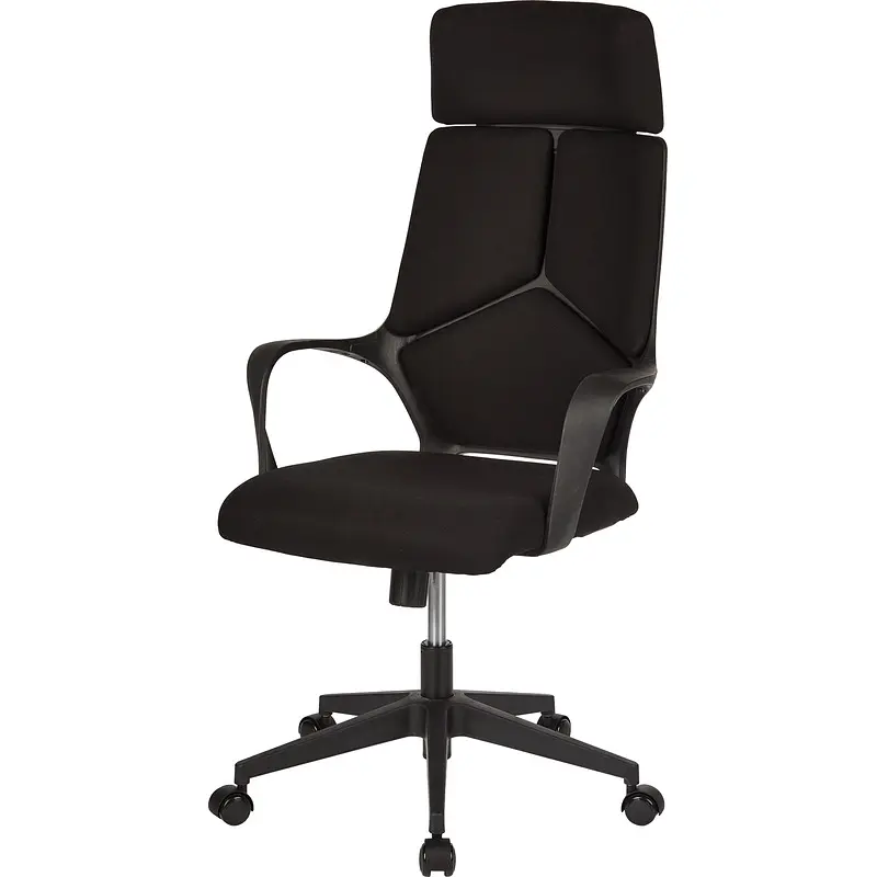 Кресло для руководителя Комус Мебель (Easy Chair) 680 черное (ткань — для хранение