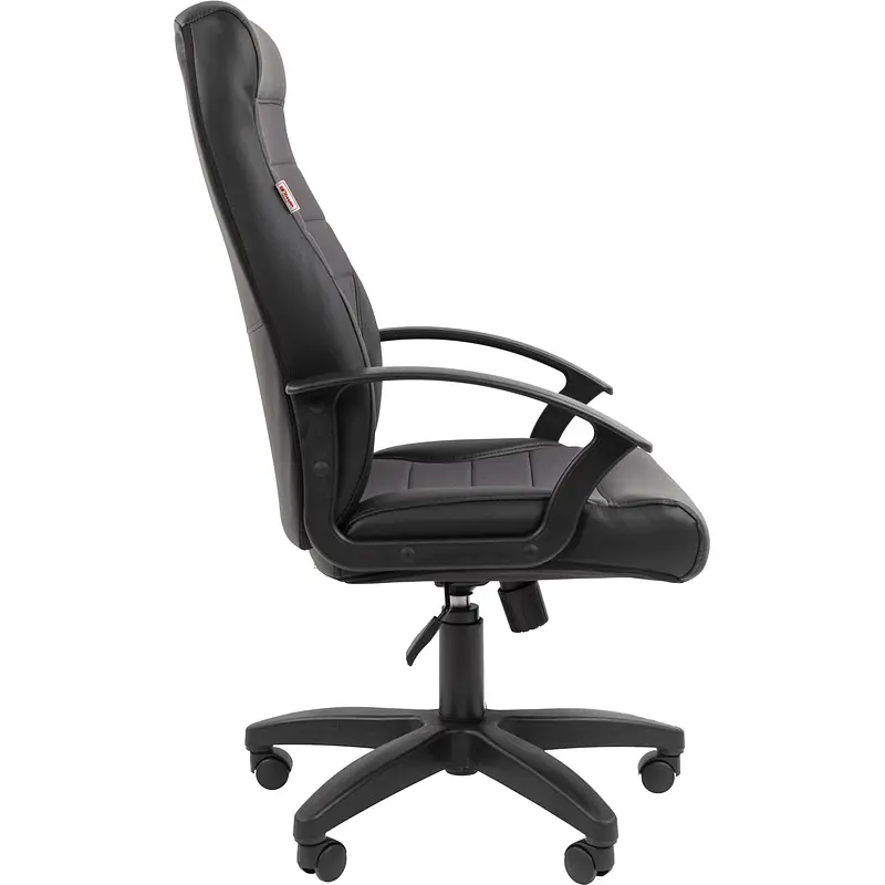 Кресло для руководителя Комус Мебель Easy Chair 639 серое/черное (экокожа/ткань — для хранение — фото 3