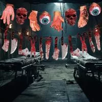 Хэллоуин Баннеры 2025 Жуткий Кровавый Баннер Хоррор — для участок — фото 2